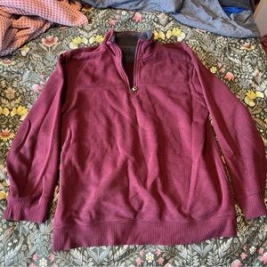 Quarter-zip Arrow sweatshirt